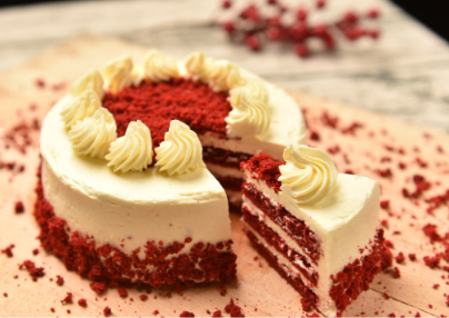 Rich Dark Truffle Walnut Cake