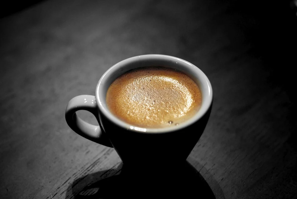 Bold Espresso Coffee shot with thick hazelnut crema at ChaayShaay