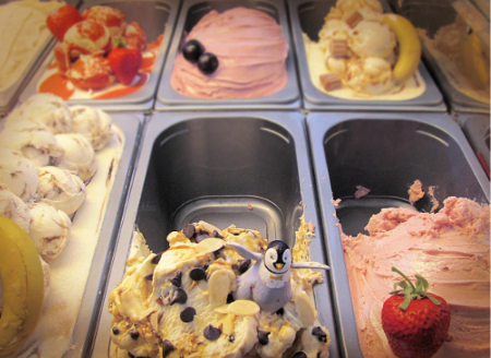 Roasted Almond Fudge Ice Cream