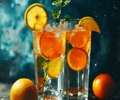 Spiced Kala Khatta Sparkler