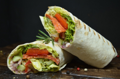 Aloo Corn Kathi Roll