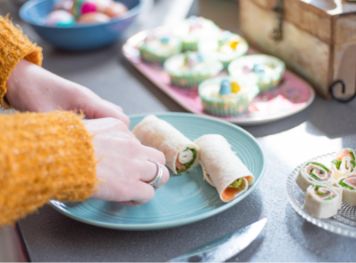 Cheese Mushroom Pepper Roll