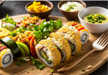 Mix Veggie Crunchy Roll