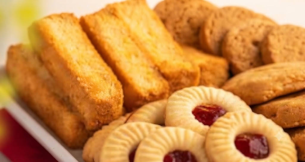 Crispy traditional Cake Rusk